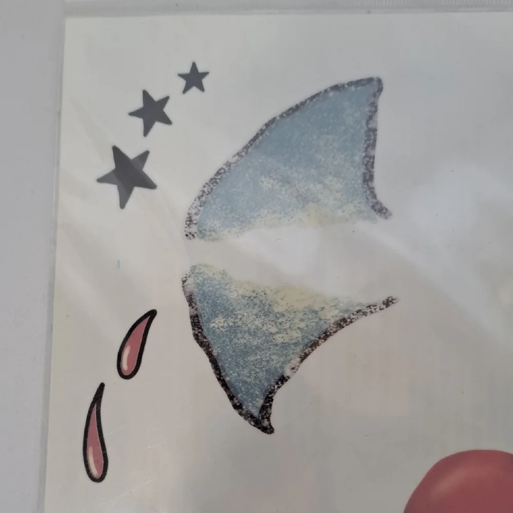 Clown Face Temporary Tattoo Kit